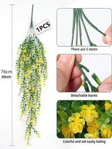 1 Bouquet Realistic Artificial Decorative Flowers, UV-Resistant Simulated Plants For DIY, Home, Garden, Dining Table, Living Room, Wedding, Party & Event Decor, Spring/Summer, Valentine's Day Centerpieces, Valentine Day, Gift Gifts Birthday Graduation