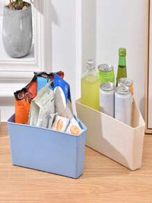 1入綠色塑料多功能創意桌面，桌面，檯面加厚加大收納盒，組織者，適用於客廳，廚房，浴室，臥室，辦公室和其他多用途