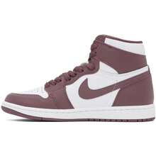 Zapatillas Air Jordan 1 color morado y blanco - por defecto - Ver 4