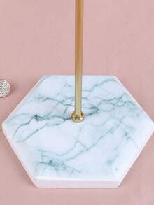 1pc Jewelry Display Stand For Earrings Storage, Earring Organizer Rack, Ear Stud Holder Hanger, Earring Display Shelf Tray, Ear Drop Showcase Decoration - Multicolor - View 8