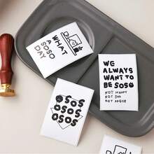 200 miếng dán/băng dán Graffiti 3,2 inch mỗi ngày, con dấu đóng gói quà tặng, nhãn dán trang trí, nhãn dán chống thấm nước, tem/nhãn dán sổ lưu niệm hoạt hình dễ thương, đề can phác thảo vẽ tay, nhãn dán niêm phong bao bì cuộn tròn, đề can thủ công sáng tạo, đề can Vinyl chống nước Quà tặng tự làm/điện thoại/máy tính xách tay /Pad/Đồng hồ/Xe máy/Chai - Nhiều màu - Xem 10
