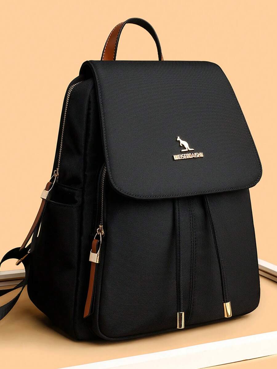 Mochilas retro de mujer estilo Oxford, bolsos de diseñador de alta calidad, mochila rústica de gran capacidad para dama, bolsas de libros 2024