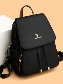 Mochilas retro de mujer estilo Oxford, bolsos de diseñador de alta calidad, mochila rústica de gran capacidad para dama, bolsas de libros 2024