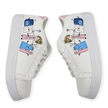 tenis con diseño de Dentista - Blanco - Ver 3