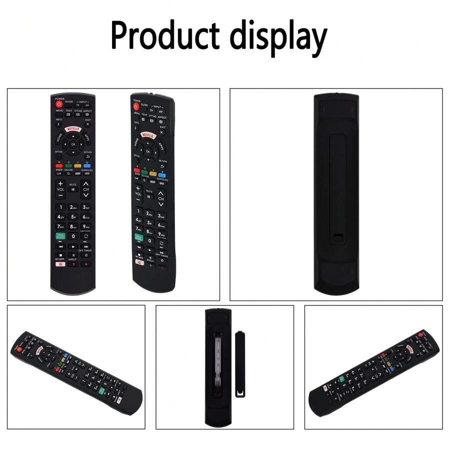 Replacement Panasonic TV Remote Control For All Panasonic Viera Smart TV HD LCD LED Plasma TV
