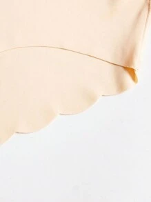 6条装女士纯色舒适冰丝波浪边内裤 - 彩色 - 查看 7