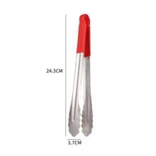加厚超長燒烤鉗，適用於燒烤，炸餅，鐵板牛排，廚房不鏽鋼家用魚糕夾，超厚食品鉗，燒烤，野餐，露營，花園，露台，戶外，假期，派對，花園戶外裝飾 - 彩色 - 查看 14