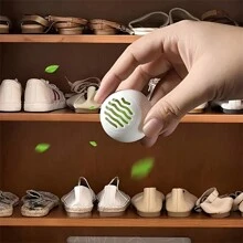 6 pièces Boules désodorisantes pour chaussures de sport, chaussures , armoires à chaussures, chaussettes, boules désodorisantes pour éliminer les odeurs des pieds et chaussures, rafraîchissant aromatique de longue durée - Noir - Voir 9