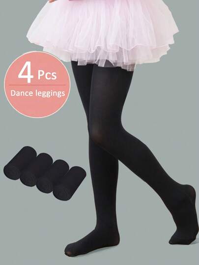 4 أزواج من الجوارب المناسبة للرقص للأطفال الرضع والأطفال والمراهقين