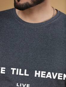 Men T-Shirts - 深灰色 - 查看 5