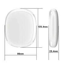 Transparent Protective Case For AirPods Max Headphones - Clear - View 4