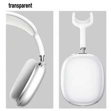 Transparent Protective Case For AirPods Max Headphones - Clear - View 2