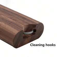 Sáng Tạo Di Động Mini Gỗ Óc Chó Hộp Thuốc Lá Dành Cho Nam, Hút Thuốc Phụ Kiện, Quà Tặng Nam, Gỗ Thủ Công Mỹ Nghệ - màu nâu - Xem 8