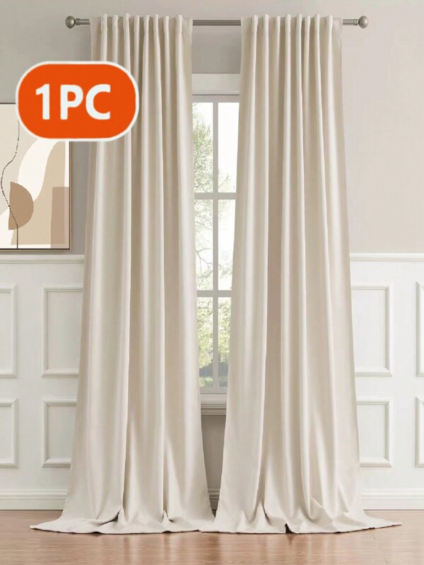Solid Insulated And Blackout Curtains With Grommets, Perfect For Bedroom Or Living Room In Plain Colors
