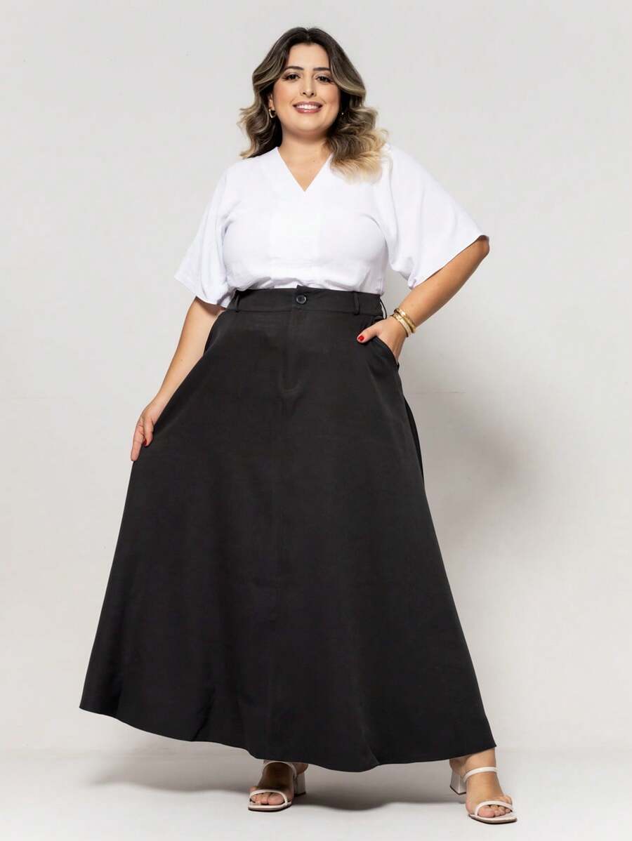 Women Skirts - Black - View 1