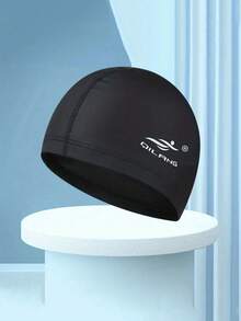 1 Miếng Không thấm nước Mũ bơi Dành Cho Nam Và Nữ - Tai Sự bảo vệ , Hoàn hảo Đối với Dài Tóc xoăn - Lý tưởng Sự lựa chọn Đối với Người lớn Tập huấn - Nhiều màu - Xem 1