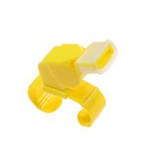 1入組裁判員指哨足球訓練器材哨子ABS環指哨帶牙齒保護器材，適用於運動 - 彩色 - 查看 11