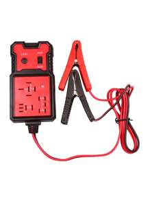 1PC LED Indicator Light Car Battery Checker, Automotive Electronic Relay Tester, Car Relay Tester, Universal, 12V - Black - View 7