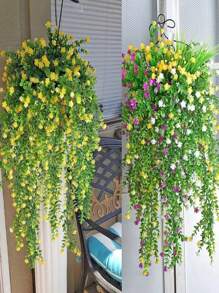 1 Bouquet Realistic Artificial Decorative Flowers, UV-Resistant Simulated Plants For DIY, Home, Garden, Dining Table, Living Room, Wedding, Party & Event Decor, Spring/Summer, Valentine's Day Centerpieces, Valentine Day, Gift Gifts Birthday Graduation