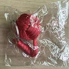 Outdoor Umbrella Rope Braided Keychain Ball, Self Defense Tool With Steel Ball, 7-Strand Umbrella Rope Keyring, Steel Ball Braided Party Keychain