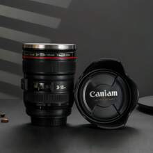 1 Máy Tính Sáng Tạo Ống Kính Máy Ảnh Cốc, Cốc Cà Phê, Di Động Tặng Cốc Dành Cho Nam/Nữ Học Sinh Hoặc Cặp Đôi, lễ Hội Quà Tặng - 350ml - Xem 13