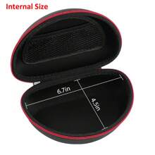 ALKOO Travel Hard Carrying Case Compatible With  Solo 4/ For  Studio Pro/For  Solo3/ For  Studio3/ For  Solo2/ Solo Pro Bluetooth On-Ear Headphones (Box Only) - Black - View 3