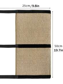 Sisal Gato Rascador Mat Gatinho Rectificando Pantalla de Garra Rascador Mueble Protector de Pierna de Mesa Sofá Tablero para rascar para Gatos Suministros para Mascotas