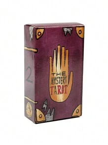 1set The Mystery Tarot A 78 Cards Tarot Deck,Runes,Jenga,Dungeons And Dragons>Arcade