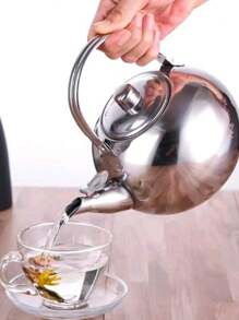 TETERA ACERO INOXIDABLE , ESTILO ASIÁTICO - Plateado - Ver 7