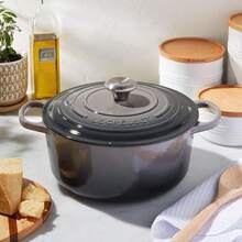 Le Creuset 13.25-Quart Round Dutch Oven - Oyster / Gray - View 5