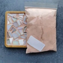 100g Mosaic Filler Powder, Colorful Grout Filler Powder, Handmade White And Colored