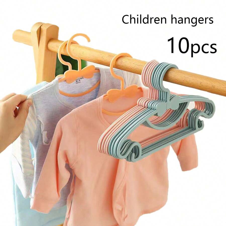 10 Bow-Tied Children Clothes Drying Racks - Blue - View 1