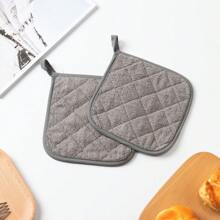 6 件/8 件厨房锅垫套装，耐热毛巾布锅垫，三脚架垫，三脚架杯垫，适合日常烹饪和烘焙 - 彩色 - 查看 5