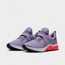 Women's Nike Air Max Bella TR 5 Training Shoes - DD9285-506/Daybreak/Metallic Silver/Bright Crimson/Black - View 3