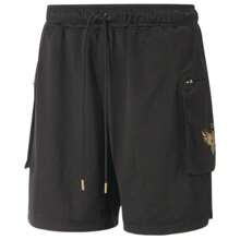 Puma Melo Be You T-Shirt - Boyfriend Style Men's - Black/Multi - View 1