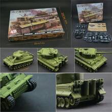 Novedad de 2024 - Modelo de tanque - Juguete de bloques de construcción de tanque - Juego de tanques Tiger & Panther - Juego de tanques militares - Ideal para coleccionar, construir y exhibir modelos militares - Regalos perfectos para entusiastas militares, cumpleaños o Pascua - Juguete y regalo - Multicolor - Ver 5
