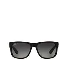 Ray-Ban | Justin Polarized Square Sunglasses, 55mm |  | Men Sunglasses - dark gray/black - View 1