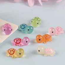 10pcs 30-Piece Glow-In-The-Dark Turtle Toy Set-Realistic, Dynamic And Fun-The Perfect Party Gift And Gift Bag Filler - Multicolor - View 8