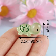 10pcs 30-Piece Glow-In-The-Dark Turtle Toy Set-Realistic, Dynamic And Fun-The Perfect Party Gift And Gift Bag Filler - Multicolor - View 2