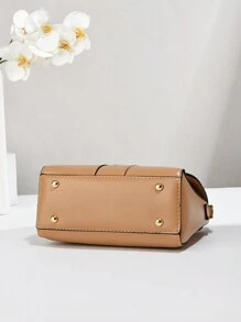 Bolso cruzado vintage de PU para mujer PLANEE, bolso de hombro con solapa, estilo minimalista, para oficina, trabajo, bolsa de hombro de mujer de moda, cartera sólida de moda para mujeres, adecuada para trabajo y fiestas, regalo de cumpleaños, para llevar en el hombro o cruzado. Muy adecuado para negocios, vacaciones, compras, viajes, combinación perfecta.
