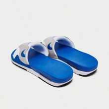 Nike Chanclas & Zapatillas de Hombres - FJ4007-100/Blanco/Negro/Gris neutro claro/Azul real - Ver 5