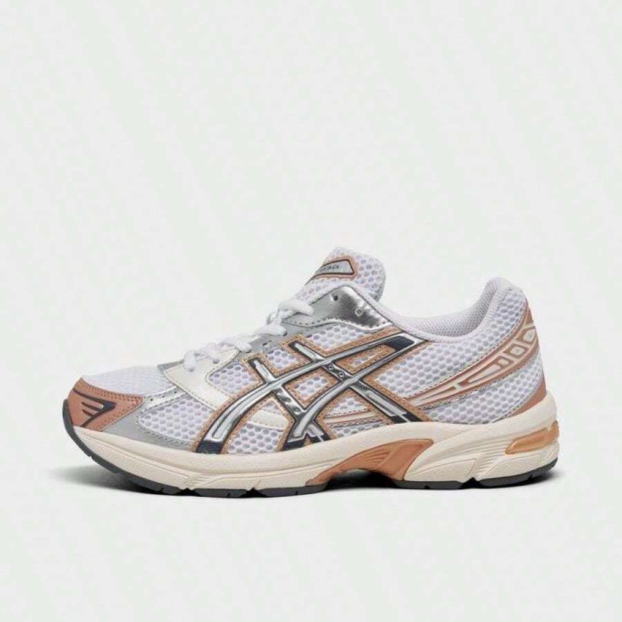 Women's ASICS GEL-1130 Casual Shoes - 1202A502-101/White/Pure Silver - View 1