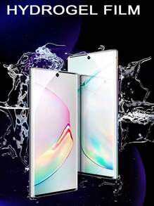 2Pcs HD Full Coverage Soft Hydrogel Film Scratch Proof Screen Protector Film Without Bubble Compatible With Huawei/Honor Explosion Proof And Scratch Resistant Non Glass Waterproof Shockproof Anti-Fall Anti-Fall Anti-Fingerprint - Clear - View 11