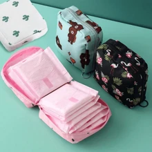 1pc Stylish And Practical Multi-Function Travel Storage Bag - Perfect For Toiletries, Sanitary Napkins, And Makeup! For Travel Storage Bag,Makeup Bag,Cosmetic Bag,Vacation Organizer,Large Capacity Makeup Organizer Makeup Case, For Lipstick, Brush, Skincare, Mobile Phone, Coin, Small Items, For Home,Gift,Vacation And Festival Halloween Christmas Multifunctional Use,Boho Vibes