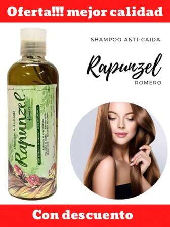 Shampoo Artesanal Champú, Crecimiento Con Romero Rapunzel