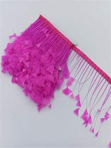 1Yards 10-15cm-4-6inch Pheasant Chicken Feathers Trims Sewing In Dress Fringe For Clothes Diy Needlework Decor Wedding Plume Crafts Accessories