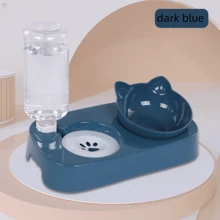 1 件纯色猫/狗爱好者礼物和狗/猫妈妈爱宠物碗带自动饮水机、食物容器，适合猫爱好者和猫妈妈爱和狗爱好者和狗妈妈爱 - 彩色 - 查看 14