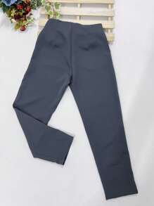 Women Pants - Màu xám đen - Xem 5