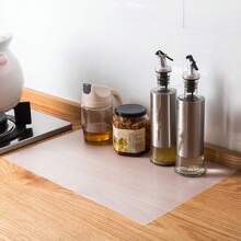 1pc Cuttable Drawer Liner Paper, Waterproof And Moisture-Proof Mat For Kitchen Cabinet, Wardrobe And Shoe Cabinet,Kitchen,Summer Beach Party,Food,Camping,Organizer,Room Decor,Kitchen Items. - Multicolor - View 6