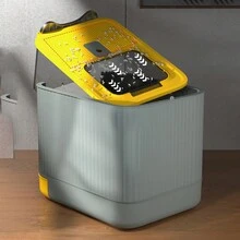 1PC Cat Litter Box Cat Toilet Super Large Space Fully Enclosed Anti-Leakage Sand Cat Basin Kitten Litter Box Anti-Splashing, Easy To Clean And Install